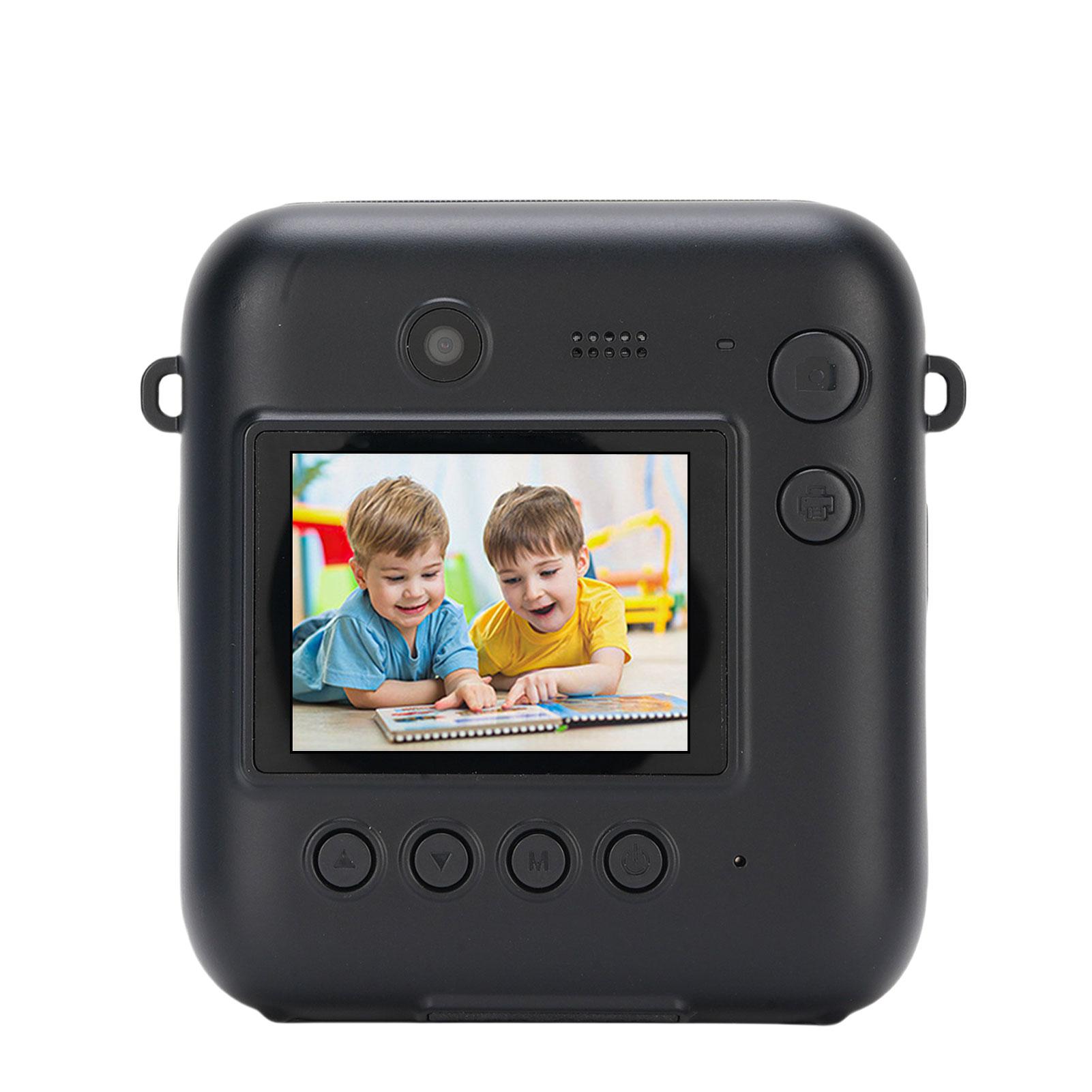 

Детская камера мгновенной печати 48 МП с двумя объективами, студенческие цифровые камеры для селфи-фотографии 1080P