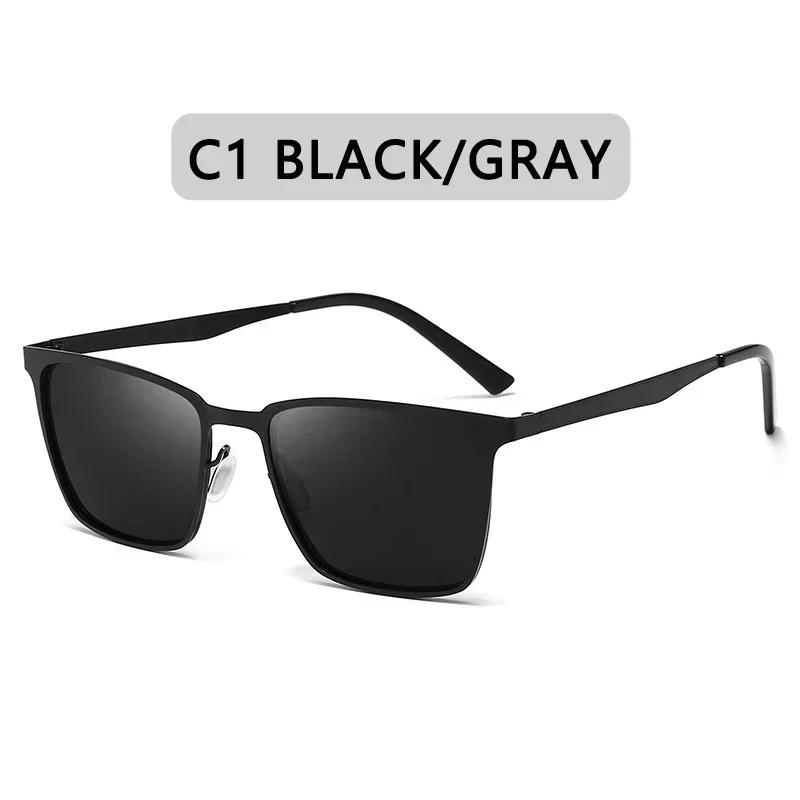 Classic Polarized Design Sunglasses Men Women Driving Square Frame Fashion Sun Glasses Male Goggle Eil Homme