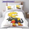 Lisa Pattern Bedding Home Decoration Birthday Gift ( 1 Duvet Cover + 2 Pillowcase, Without Core),fan Merchandise.