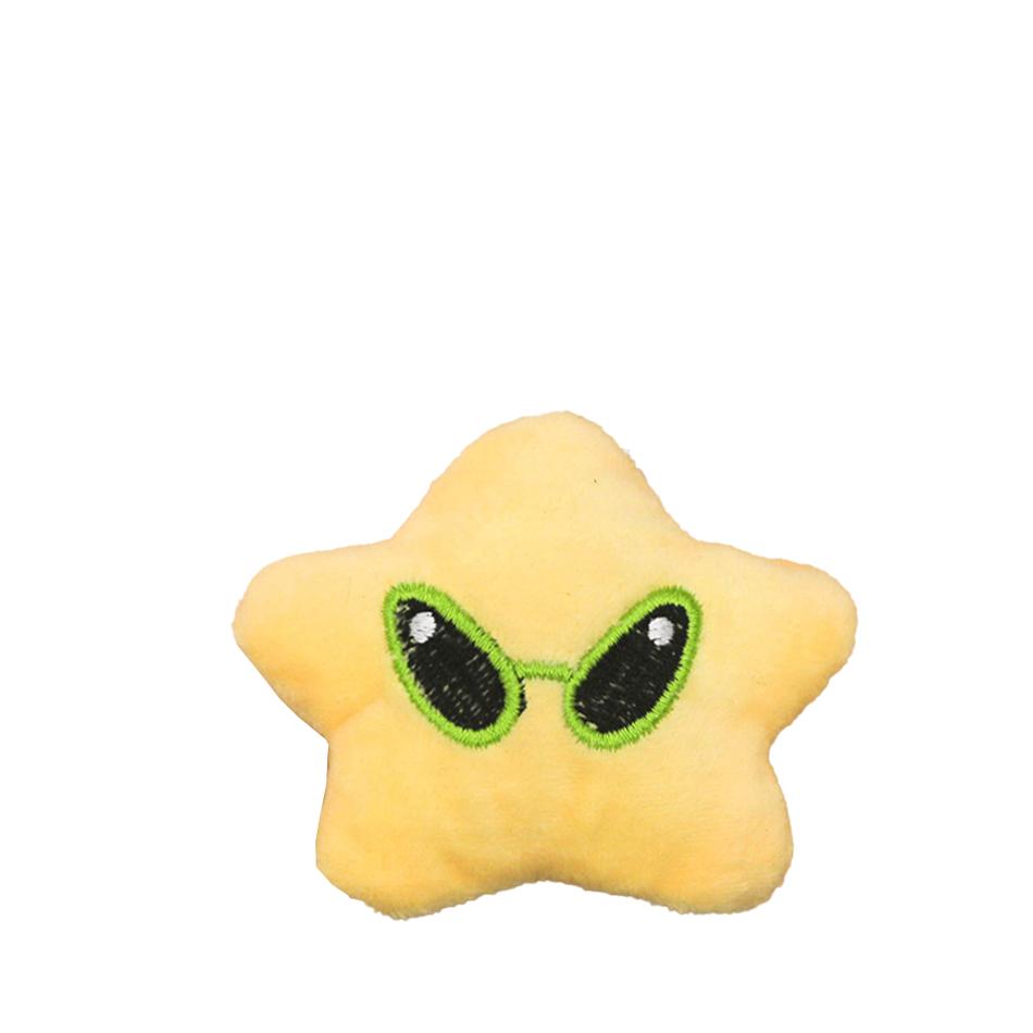 

Green Alien Cat Plush Keychains Mini Galaxy Style Furry Pendant For Couples Cute Cartoon Handbag Backpacks Key Chain Decor Gifts