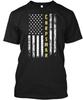 Proud Corpsman Job Title American Flag T-Shirt Made In the USA Size S To 5XL