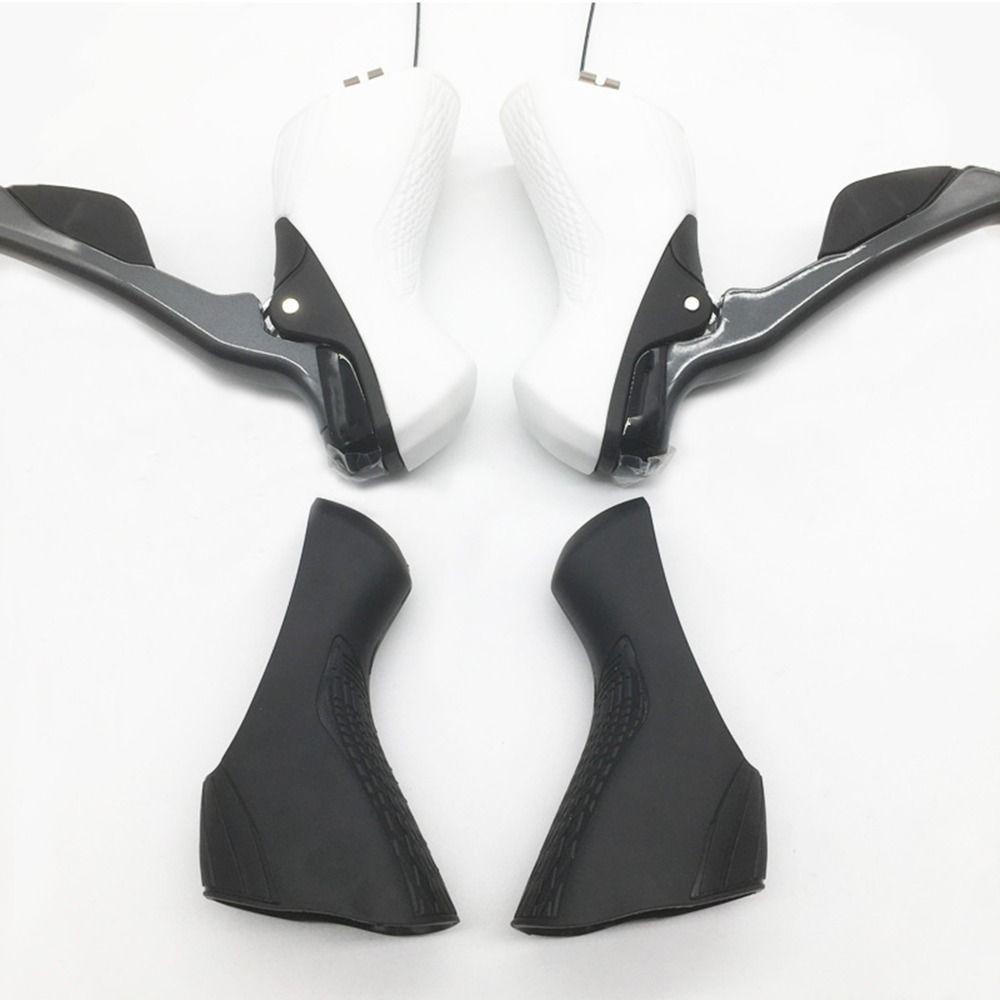 Black Brake Lever Bracket Cover Anti-Slip Bike Handle Sleeves Protector  for Sora R3000 3030