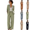Women's Casual Two Piece Suit Set with and Pants for Everyday Fashion Look