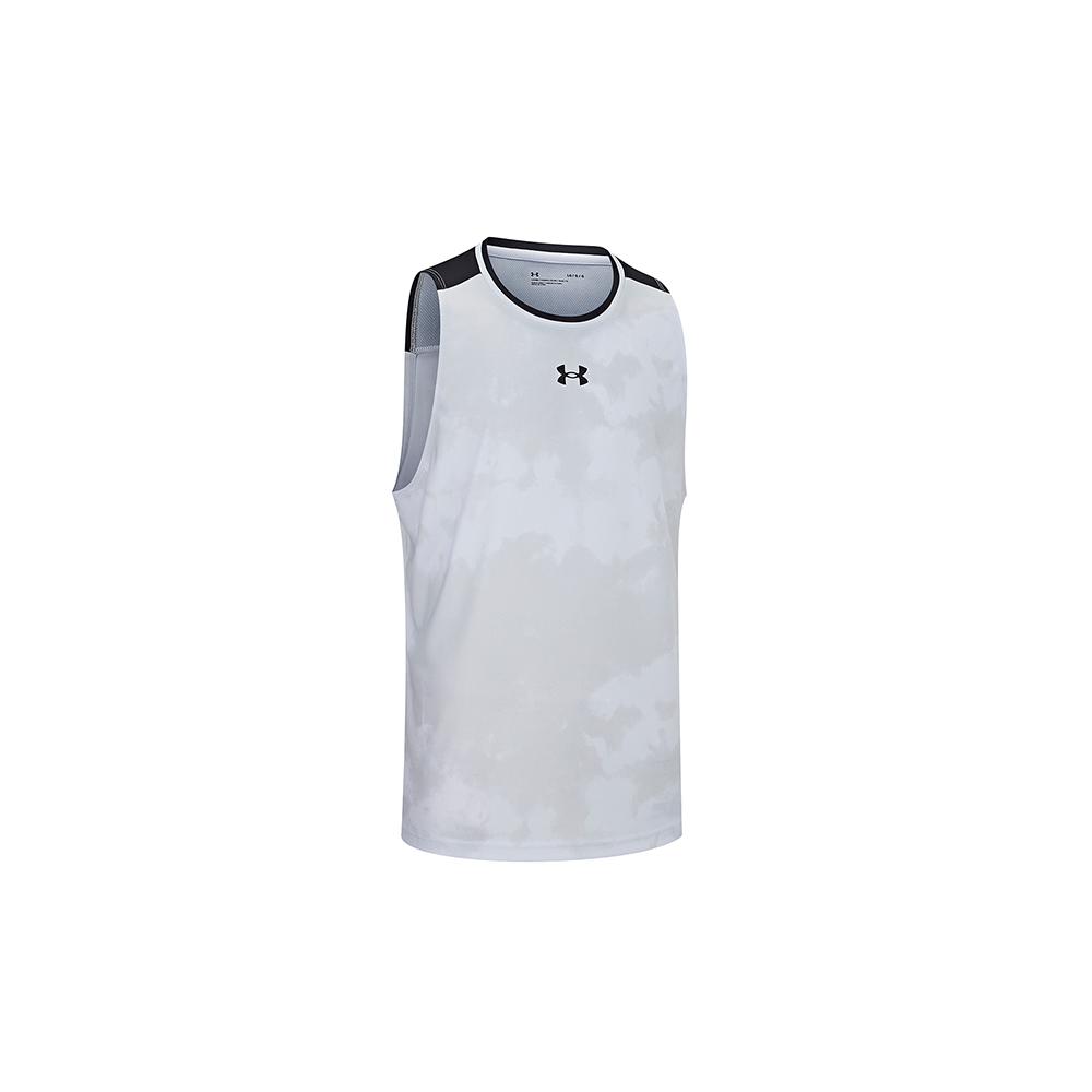 Баскетбольная майка Under Armour Унисекс Белая 24500105-100 M