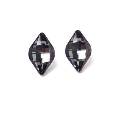 Lobby Fix Black Women's Cat's Eye Earrings
