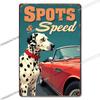 Vintage Cute Dog Themed Metal Tin Sign Retro Funny Puppy Wall Art Decor for Home Pet Shop Man Cave Rustic Iron Painting Plaque