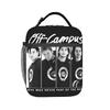 Off Campus Accessories Insulated Lunch Bag For Office Food Storage Bag Portable Thermal Cooler Bento Box
