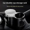 Open Mold DesignCar Accessories Smart Car Cup Holder Warmer and Cooler DC 12V Electric Heating Car Cup Auto Drink Cooling