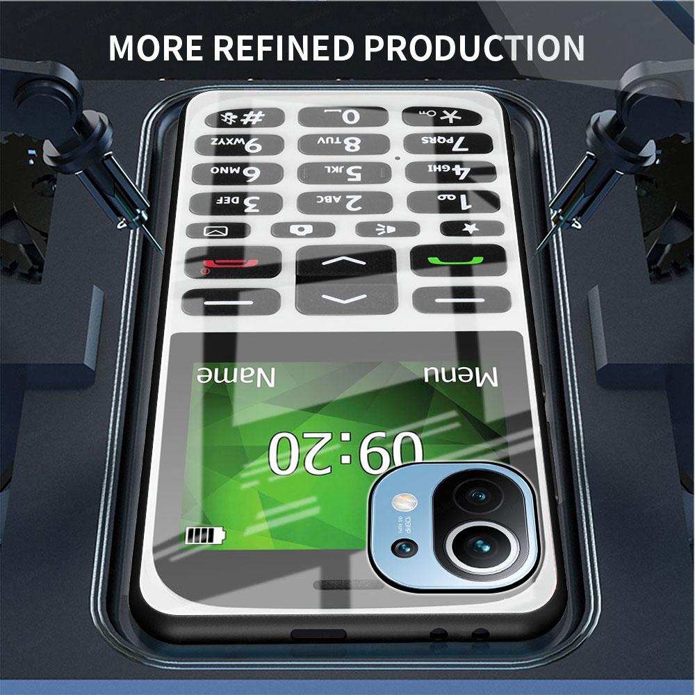 Magnetic Radio Tape Cassette Glass Case For Xiaomi Poco X3 NFC 11 Lite 11T F3 M3 Redmi Note 11 10 9 8 Pro 10S 9S Phone Cover