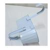 FLOWERS &; GARDEN Metal Wall Flower Pot with Double Hook, Garden Decoration, Balcony