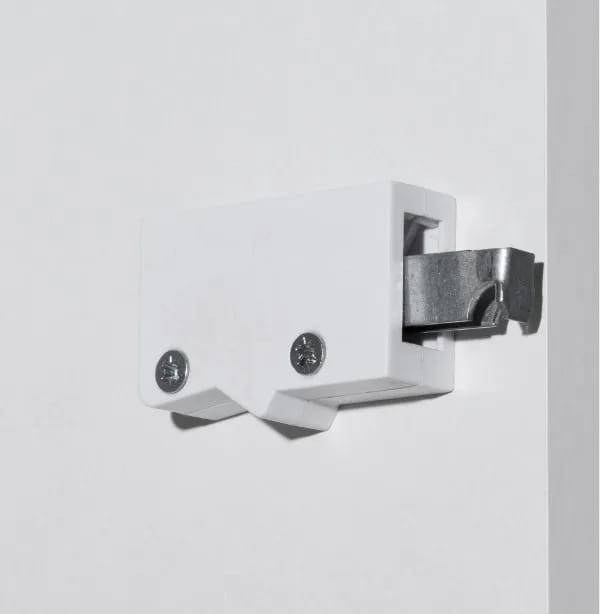 Bathroom cabinet with a 50x70cm washbasin with a tap and a siphon, white, Small