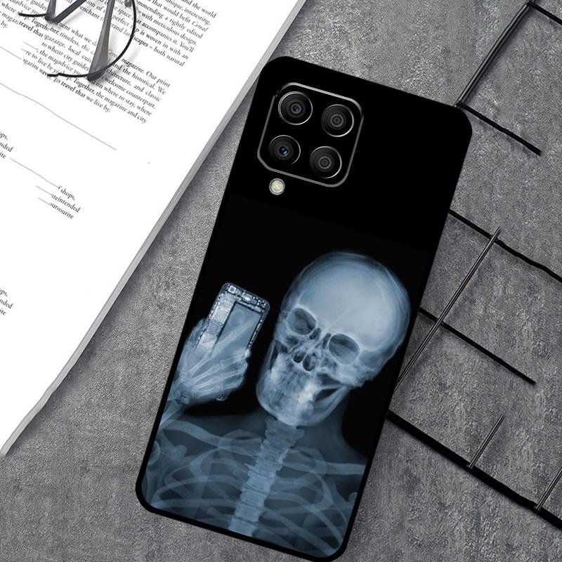 

xray art aesthetic Skull Case For Samsung Galaxy M54 M32 M52 M15 M11 M12 M13 M14 M06 M16 M36 M56 M31 M53 M35 M55 M34 Samsung M31s