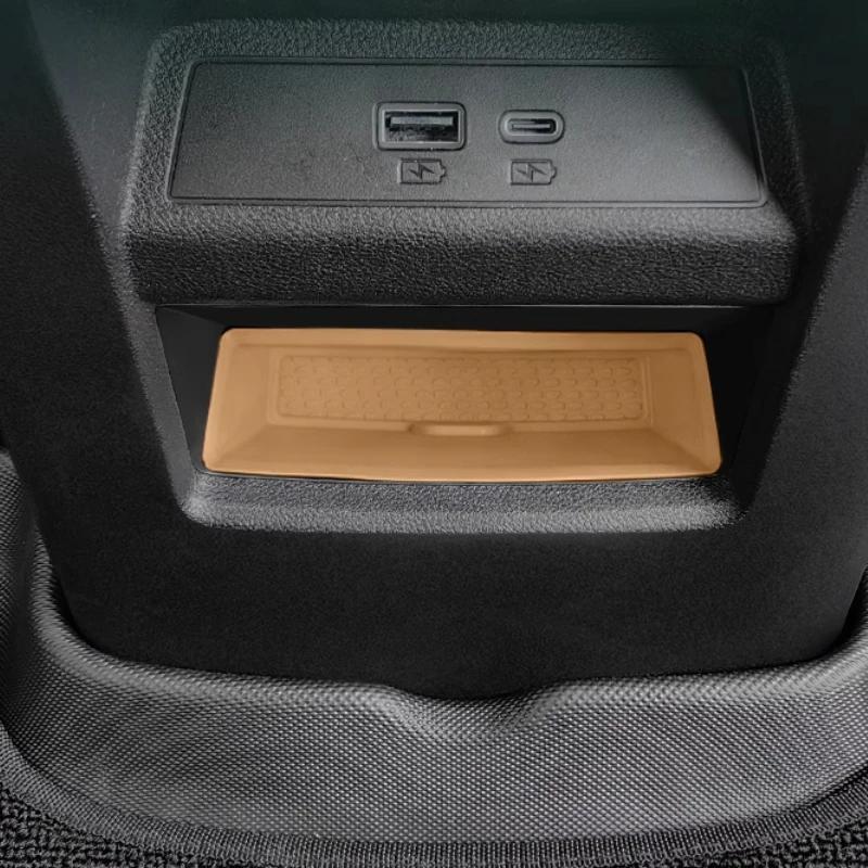 For BYD Song L Dmi Rear Storage Box Car Interior Second Row Storage Special Product Car Armrest Box Modification Accessories