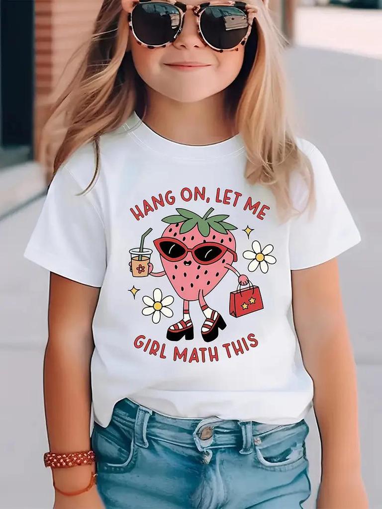 Pure Cotton Solid Color Children's Short-Sleeve T-Shirt for Girls and Boys