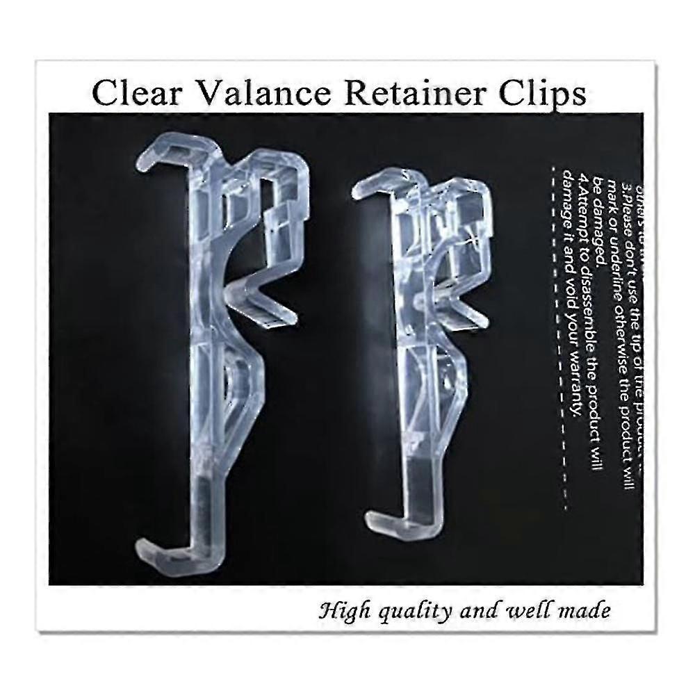 Vorhangclips, Transparente Kunststoff-Vorhangclips für Jalousien, Jalousieclips für horizontale Jalousien-Vorhänge (12 Stück)