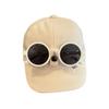 Sunshade Kids Children Sun Visor Hats Sunscreen Hip Hop Hat With Sunglasse  Spring Summer Autumn