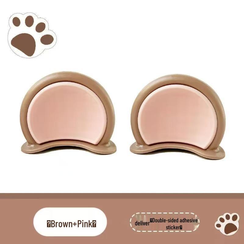 Yadea Bear Ear Electric Scooter Accessories: Cute Battery Car Stickers & Creative Helmet Decorations.
