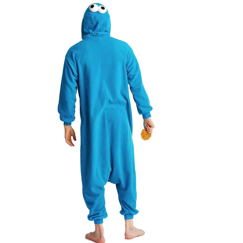 Kostyme Cosplay Kakemonster Kigurumi Anime Jumpsuit Vinter Hjemmeklær
