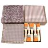 3 Pcs No. 1–12 Acrylic Paintbrushes Drawing Board Brushes Oil Painting Brushes Nylon Bristle Barbecue Brushes Paintbrushes Art Brushes