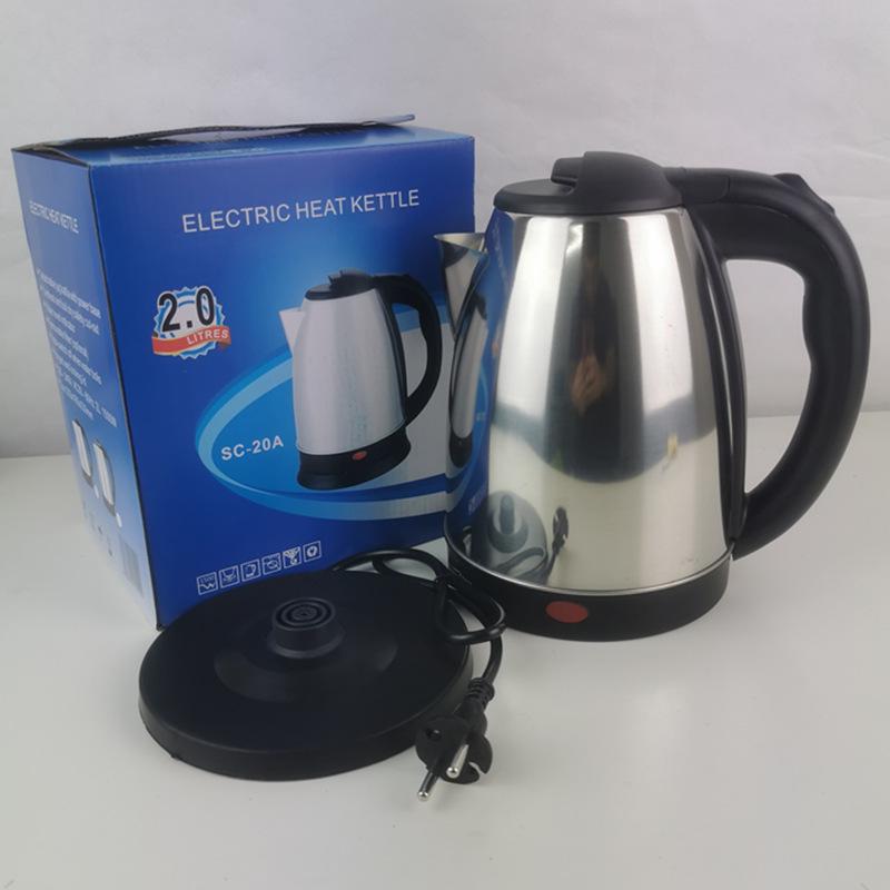 

Stainless Steel Electric Kettle with Double-Layer Insulation, Anti-Scald Design, and Large Capacity – Ideal for Gifting