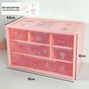 DIY Cream Glue Jewelry Box: Creative Nine-Grid Storage for Living Room or Bedroom