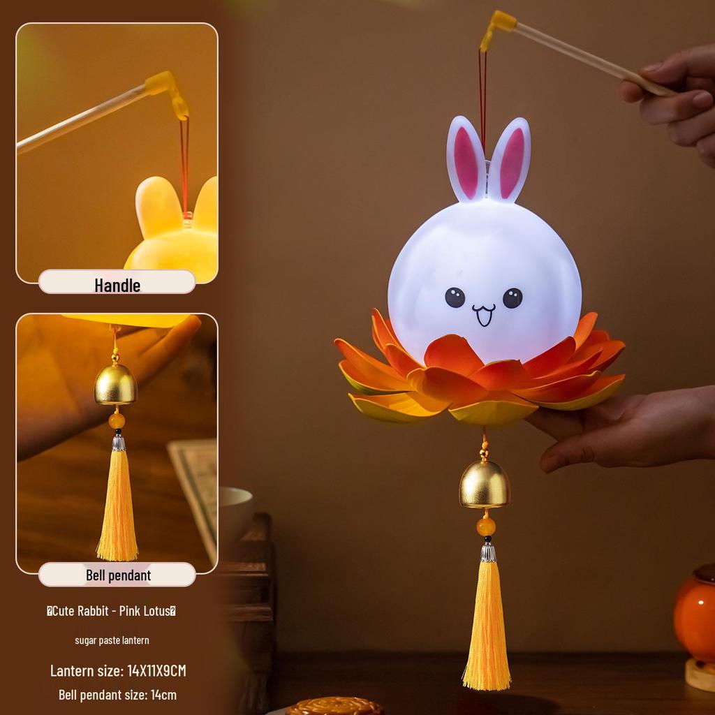 Mid-Autumn 2025 Jade Rabbit Children’s Luminous Handheld Lantern