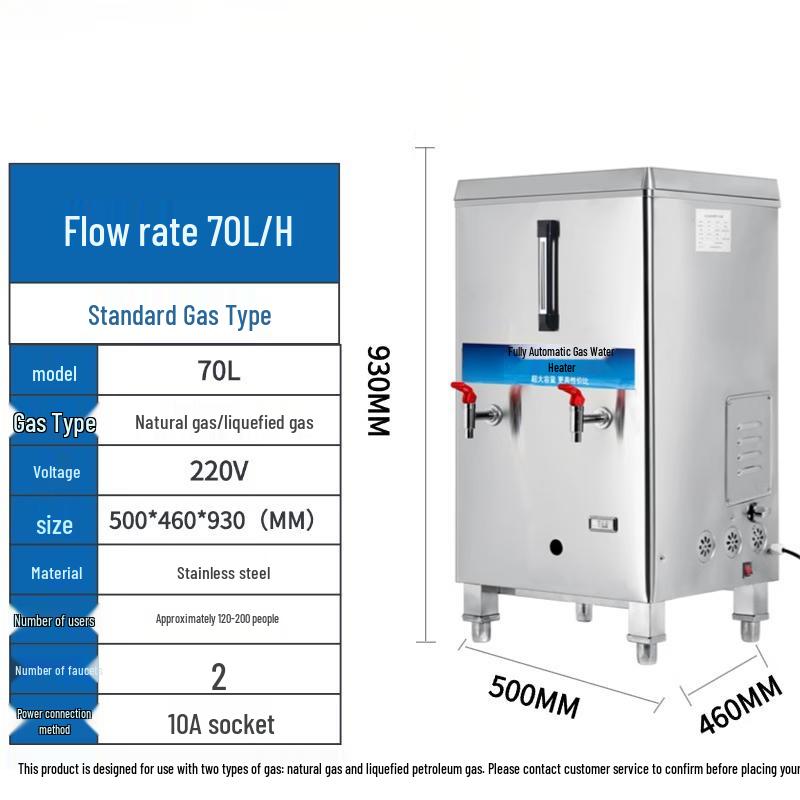 LISM Commercial Natural Gas Boiling Water Heater
