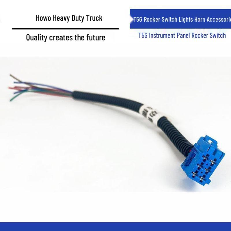 HOWO T5G Rocker Switch: Lighting, Horn, Instrument Panel, Dashboard, and Water Spray Options Standard