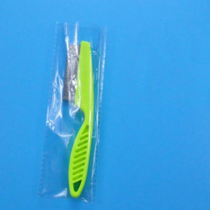 Pet Cat Dog Flea Comb for Home Animal Care, Stainless Steel Comfort Flea and Hair Grooming