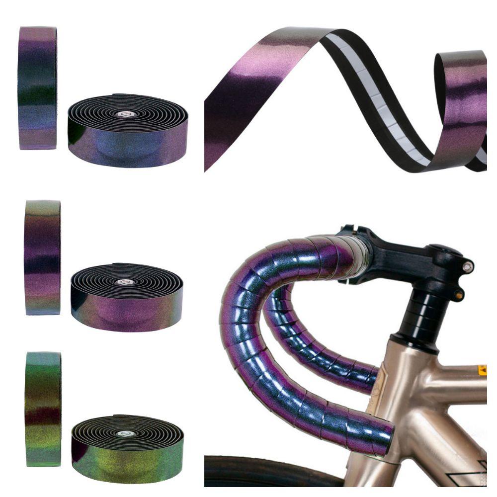 

Aurora Gradient Handle Bar Belt Anti Slip Handle Bar Wrap Tape Durable Bike Handlebar Tape синій