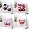 Ins girly heart cherry Pillow Case Home Living Room Decoration Linen Pillow Cases Cushion Cover