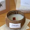 Coconut Shell Scented Candle: Home Decor & Gift