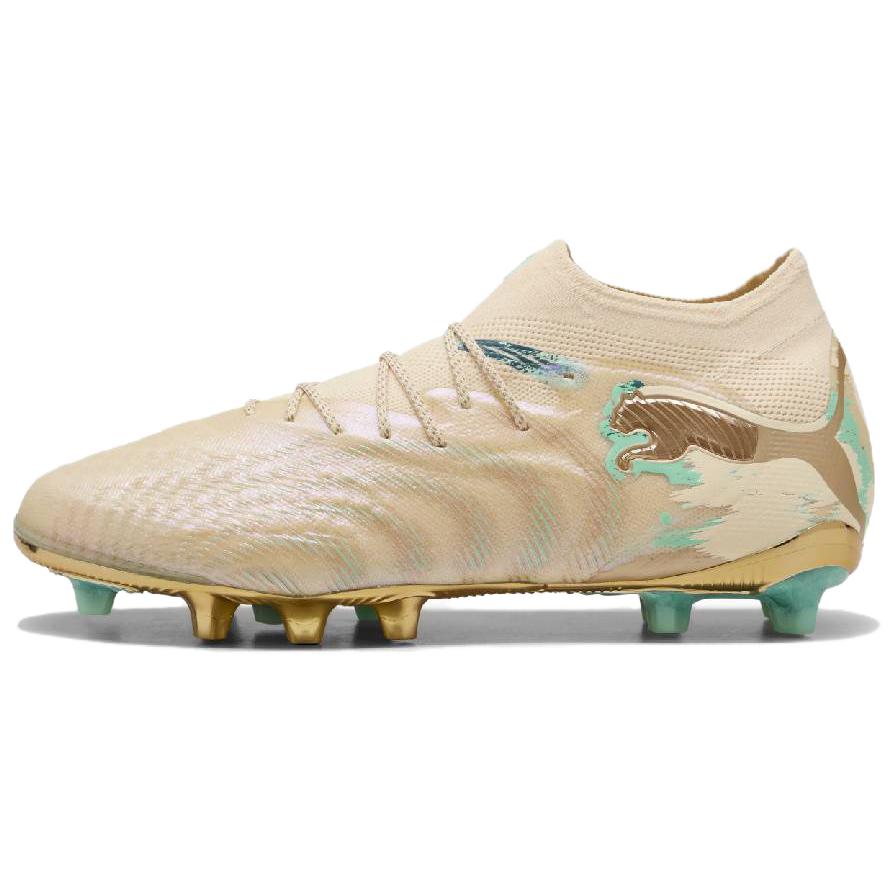 Футбольные бутсы PUMA Future 9 Унисекс Светло-бежевый Глазурь синий 109076-01 40.5