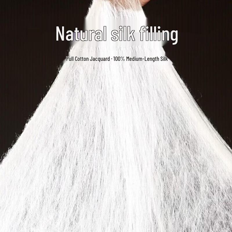 Hengyuanxiang 100% Cotton Tussah Silk Quilt