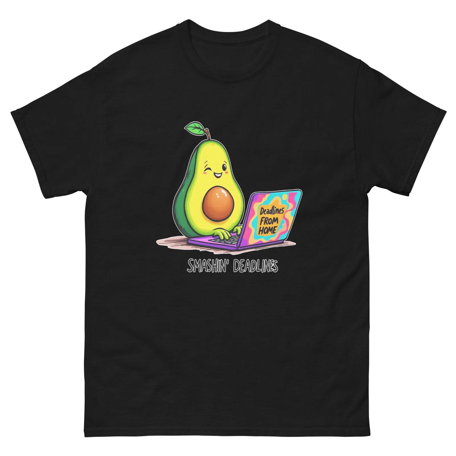 

Smashin Deadlines Working From Home Funny T-Shirt M
