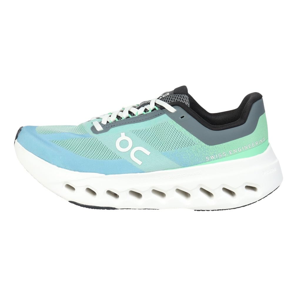 On Cloudsurfer Next Wide Running Mint Lightweight Jogging Cloudsurfer Next Wide Shoes, (3ME30193209), Sneakers, (Mint/25.5/Men's)