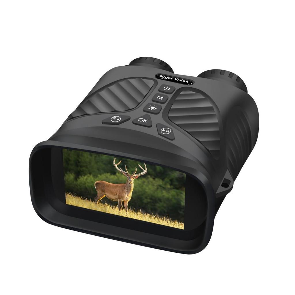 Portable HD Binoculars with Infrared Night Vision for Birdwatching and Outdoor Recording
