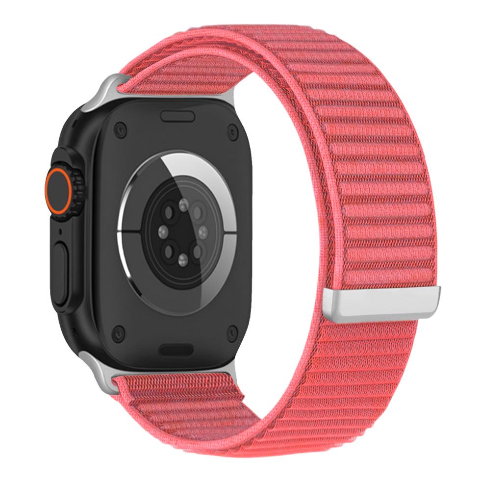 Pásek na Apple Watch: Vzor Divoké Hory, Nylonová Tkanina, Styl S1098