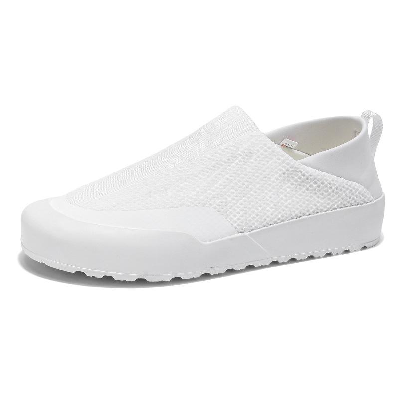 Summer New Mesh Breathable Outdoor Casual Shoes Men's Foot Cover One Pedal Lazy Can Step On the Heel Sports Men's Shoes