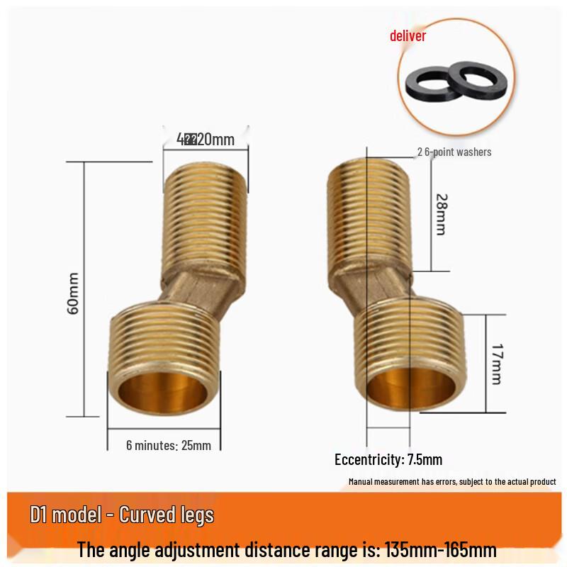 Zhuoma Shower Faucet Reducing Adapter Kit