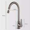 Brass Kitchen Sink Faucet Bathroom WashBasin Faucet Hot And Cold Wash Basin Dishwashing Pool Sink Hot And Cold Faucet