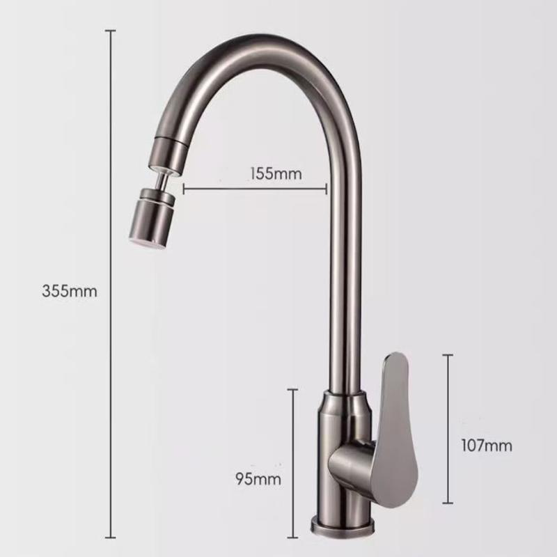 Brass Kitchen Sink Faucet Bathroom WashBasin Faucet Hot And Cold Wash Basin Dishwashing Pool Sink Hot And Cold Faucet