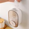 Wall Mounted Elastic Food Covers Storage Box Clear Organizers Fresh Keeping Bags Dispenser Accessories Dustproof