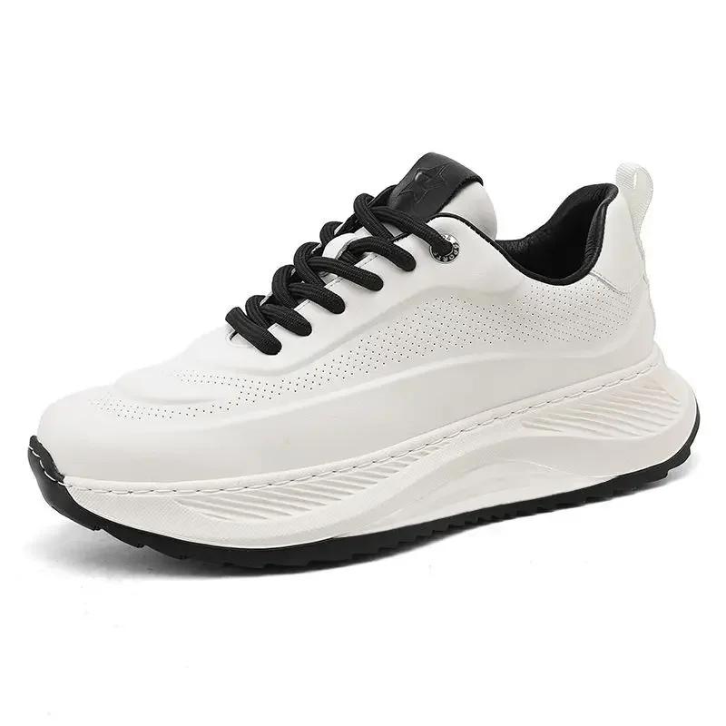 Fashion Spring Autumn Special Offer Men's Shoes New Thick Soled Height Increasing Outdoor Sports Shoes Fashion Flat Casual Shoes Sneaker