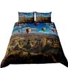 Comforter City Skyline Uk Single Double Queen Us Twin Full King Size Pkm Set
