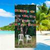 Singer B-Bad B-Bunny Towel Sports Quick Dry Travel Camping Sandproof Soft Light Large Beach Towel