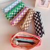 Canvas Pen Case For Students With High Capacity And Stylish Design For Middle School And High School Use