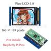 Raspberry Pi Pico 1,8" LCD-displaymodul, 160×128 pixlar, 65K färger