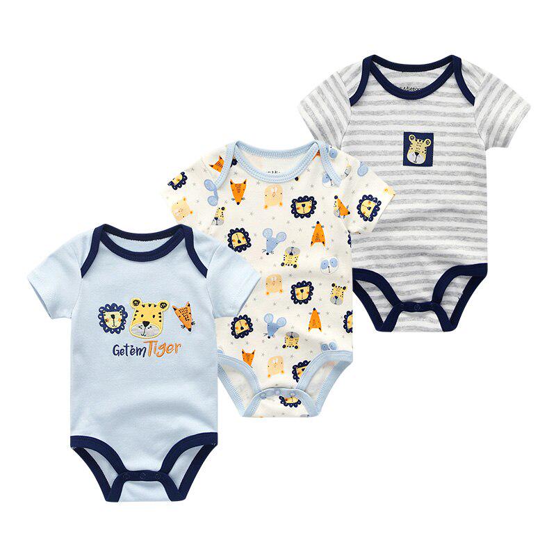 Baby Clothes Infant Bodysuits Short Sleeve Toddler Clothing Boy Girls Clothes Baby Rompers Costumes