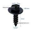 Toyota Highlander/Prius Bumper Clip Self-Tapping Screw Set
